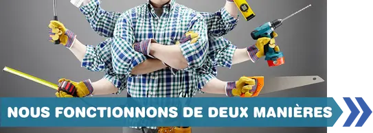 1HPH - Rouhxhet - Louveigné - Homme à tout faire - Nous fonctionnons de deux manières