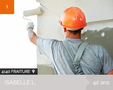 1HPH - Rouxhet - Louveigné - Homme à tout faire - Réalisation de peintures