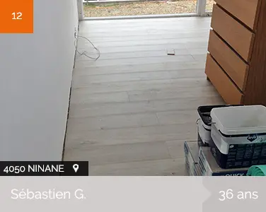 1HPH - Rouxhet - Louveigné - Homme à tout faire - Pose de parquet