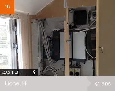1HPH - Rouxhet - Louveigné - Homme à tout faire - Armoire pour coffret électrique
